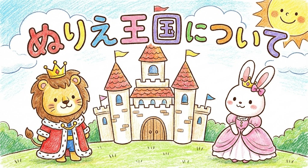 ぬりえ王国について