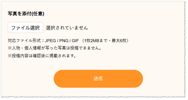 ぬりえ王国の画像レビュー投稿機能