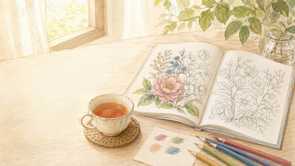 大人の塗り絵コンテスト受賞までの5ステップ